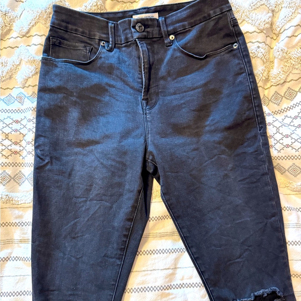 Good American good legs jeans.